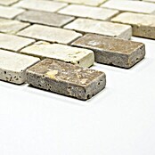 Mozaïektegel Brick Mixtumbled XNT 46474 (30,5 x 30,5 cm, Beige, Mat)