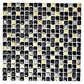 Mosaikfliese XRS S3K (30 x 30 cm, Schwarz, Matt)