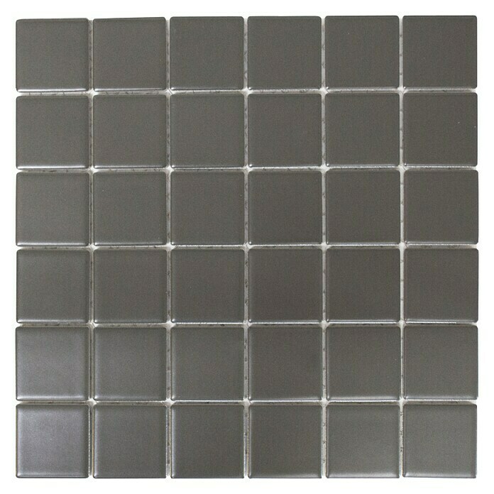 Mosaikfliese Quadrat Uni CD 172 (30 x 30 cm, Grau, Matt)