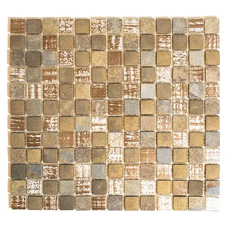 Mosaikfliese Quadrat Crystal Mix XCM CB 52