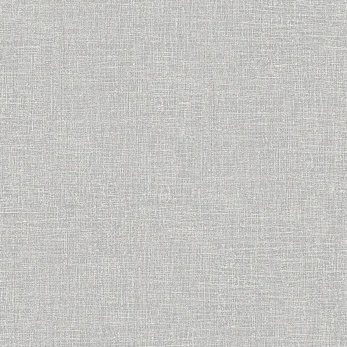 A.S. Création Vliestapete Majestic - Grau, Uni, 10,05 x 0,53 m - Grauer Leinenstoff mit einer feinen Textur, ideal für Bekleidung oder Heimtextilien. Das dezente Muster verleiht jedem Projekt eine natürliche Note.