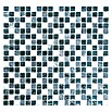 Mosaikfliese Quadrat Crystal Mix XCM M810 (32,2 x 30,5 cm, Grau, Glänzend)