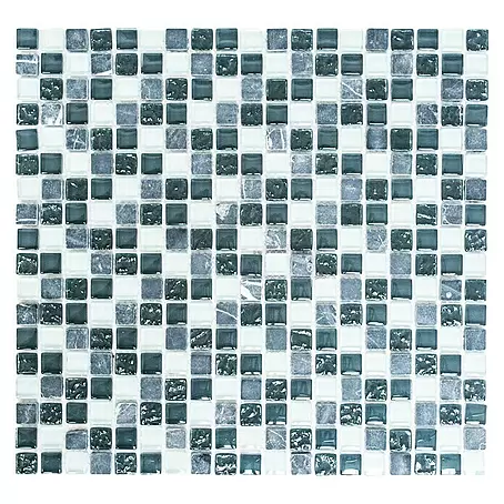 Mosaikfliese Quadrat Crystal Mix XCM M810