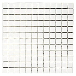 Mosaikfliese Quadrat Uni CG 114 (29,8 x 29,8 cm, Weiß, Matt)