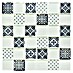 Mozaïektegel Quadrat Crystal XCM 8OP1 