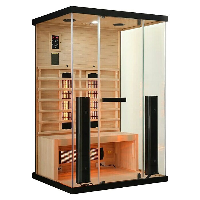 Sanotechnik Infracrvena sauna Billund 2  (D x Š x V: 100 x 125 x 190 cm, 1.850 W, 5 infracrvenih grijača) | BAUHAUS