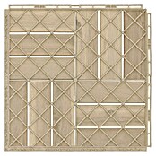 Klickfliese (Akazie, 30 x 30 x 2 cm, Beige, 5 Stk.) | BAUHAUS