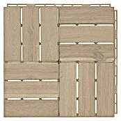 Klickfliese (Akazie, 30 x 30 x 2 cm, Beige, 5 Stk.) | BAUHAUS
