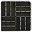 Klickfliese (Akazie, 30 x 30 x 2 cm, Dunkelgrau, 5 Stk.) | BAUHAUS