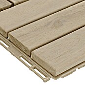 Klickfliese (Akazie, 30 x 30 x 2 cm, Beige, 5 Stk.) | BAUHAUS