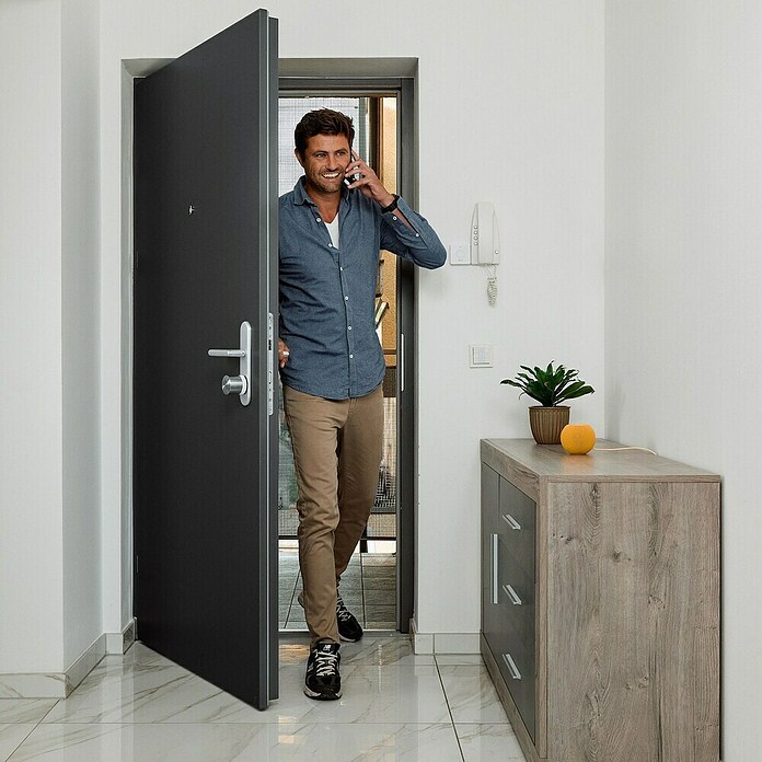 Nuki Cerradura electrónica Smart Lock Ultra (Acero inoxidable, Mediante app, Apto para: Puertas) | BAUHAUS