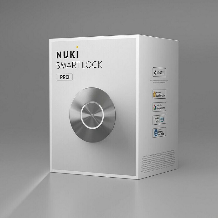 Nuki Cerradura electrónica Smart Lock Pro (Mediante app, Apto para: Puertas) | BAUHAUS