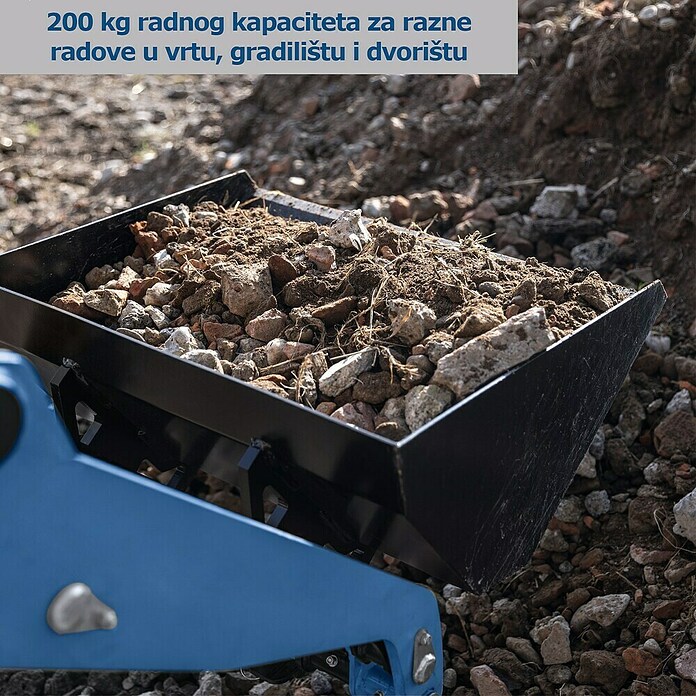 Scheppach Mali utovarivač MKL730  (Benzin, Nosivost: 200 kg, Spremnik goriva: 6 l) | BAUHAUS