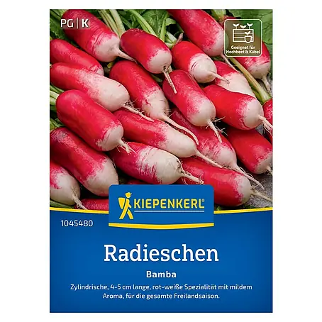 Kiepenkerl  Gemüsesamen Radieschen Bamba
