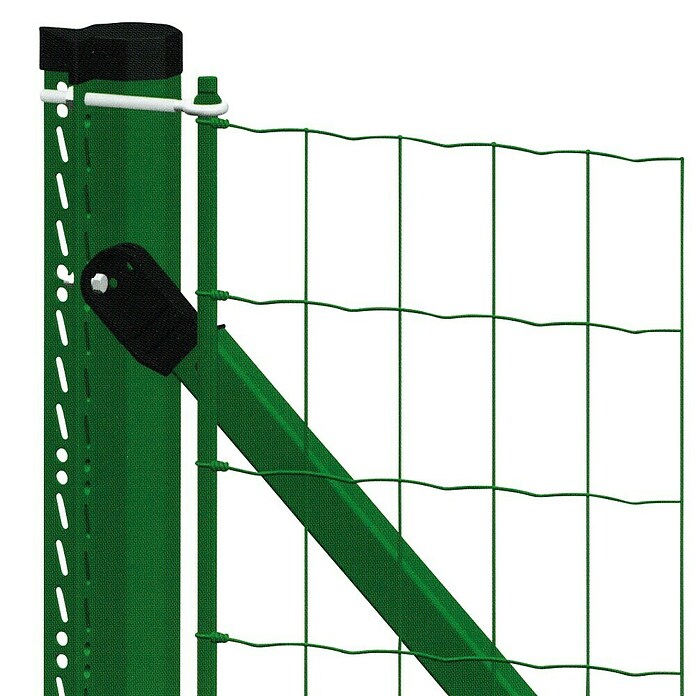 H+S Zauntechnik Geflechtspannstab (Ø x L: 12 mm x 1,2 m, RAL 6005 Moosgrün) | BAUHAUS