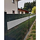 H+S Zauntechnik Paneel (RAL 7030 Steingrau, B x H: 246 x 20 cm, Passend für: H+S Zauntechnik UNI-Säule) | BAUHAUS