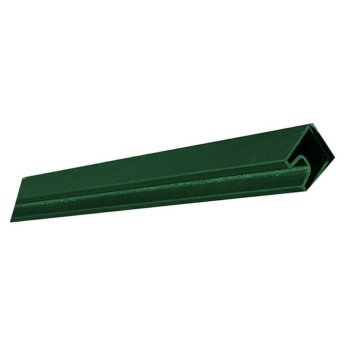 H+S Zauntechnik Abdeckleiste RPC (Farbe: RAL 6005 Moosgrün, 180 x 2,5 x 2 cm) | BAUHAUS
