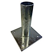 H+S Zauntechnik Zaunpfosten Dübelplatte Oktavia 2000 (Silber, Metall, B x T x H: 15 x 15 x 20 cm) | BAUHAUS
