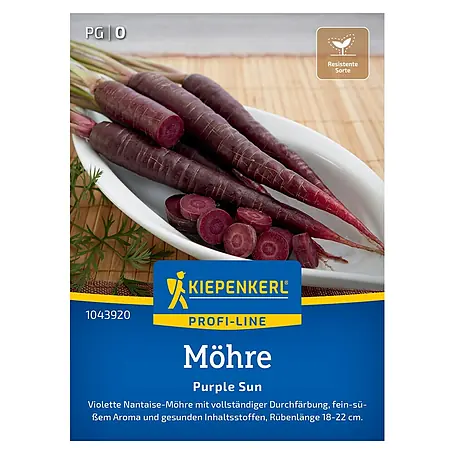 Kiepenkerl Profi-Line Gemüsesamen Möhre Purple Sun, F1