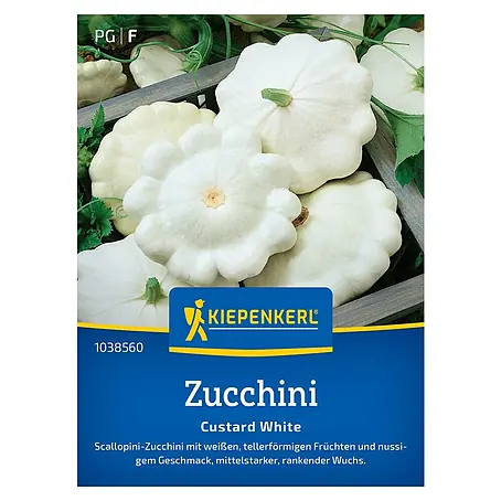 Kiepenkerl  Gemüsesamen Zucchini Custard White