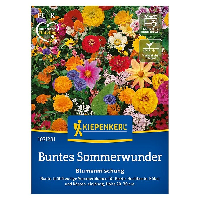 Kiepenkerl Blumensamenmischung Buntes Sommerwunder (Mischung, Mehrfarbig) | BAUHAUS
