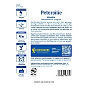 Kiepenkerl Kräutersamen Petersilie Afrodite - Saatscheibe (Petroselinum crispum, Saatzeit: April, Erntezeit: Juni) | BAUHAUS