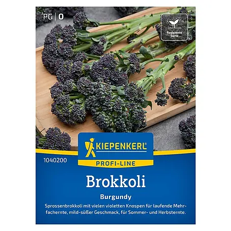 Kiepenkerl  Gemüsesamen Brokkoli Burgundy, F1