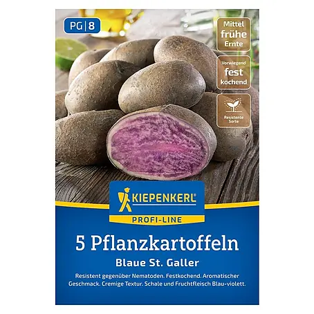 Kiepenkerl Profi-Line Pflanzkartoffeln Blaue St. Galler