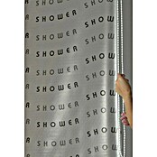Eco-Dur Duschrollo deluxe (134 x 240 cm, Shower, Grau/Silber)