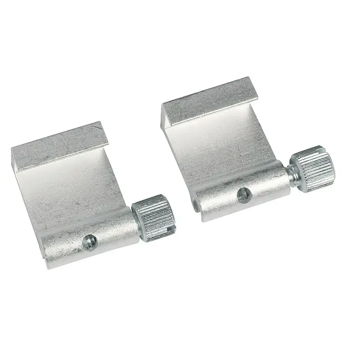 Nielsen Bilderhaken - Belastbarkeit: 5 kg, Aluminium, Silber, 2 Stk. - Vorderansicht