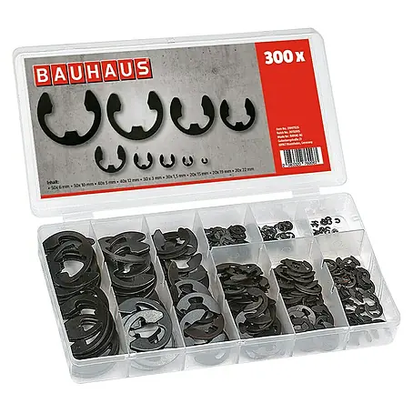 BAUHAUS  Surtido de arandelas de fijación