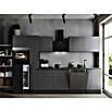 Respekta Olivia Küchenzeile (Breite: 310 cm, Farbe Arbeitsplatte: Granit Optik, Grau, Mit Elektrogeräten, Silberne Griffe) | BAUHAUS