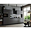 Respekta Olivia Küchenzeile (Breite: 310 cm, Farbe Arbeitsplatte: Granit Optik, Grau, Mit Elektrogeräten, Silberne Griffe) | BAUHAUS