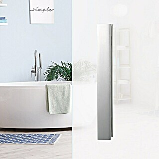 Diamond Doors Griffstange Sensa (Griffstange einseitig (1 Stk.) mit Griffleiste (1 Stk.), 350 x 40 mm)