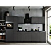 Respekta Olivia Küchenzeile (Breite: 310 cm, Farbe Arbeitsplatte: Granit Optik, Grau, Mit Elektrogeräten, Silberne Griffe) | BAUHAUS