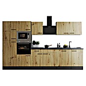 Respekta Olivia Küchenzeile (Breite: 340 cm, Artisan Eiche Nachbildung, Mit Elektrogeräten) | BAUHAUS