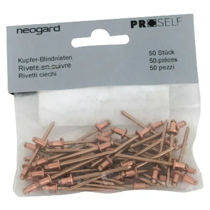 Offene Blindniete 3,2 x 6mm KP = 50 Stück | 7337f alst 3,26 50