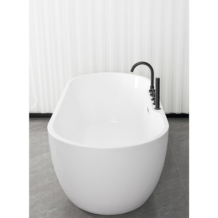 Sanotechnik Samostojeća kada Aruba  (D x Š: 170 x 75 cm, Sanitarni akril, Bijela) | BAUHAUS