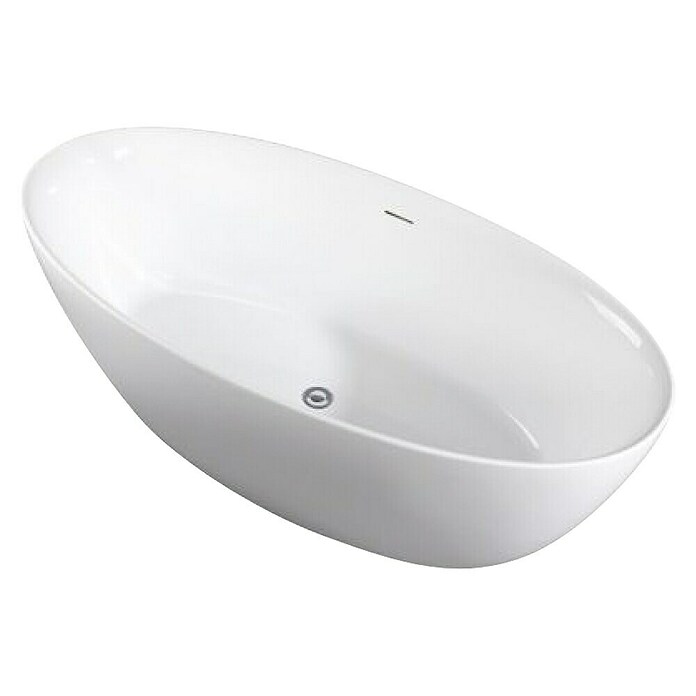 Sanotechnik Samostojeća kada Miami  (D x Š: 170 x 82 cm, Sanitarni akril, Bijele boje) | BAUHAUS