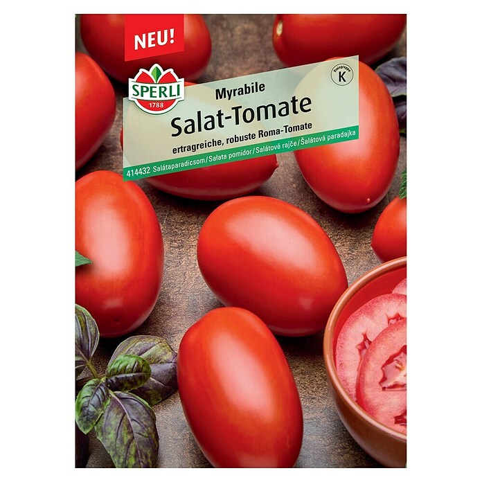 Sperli Gemüsesamen Salat-Tomate (Myrabile, Solanum lycopersicum, Erntezeit: Juli) | BAUHAUS