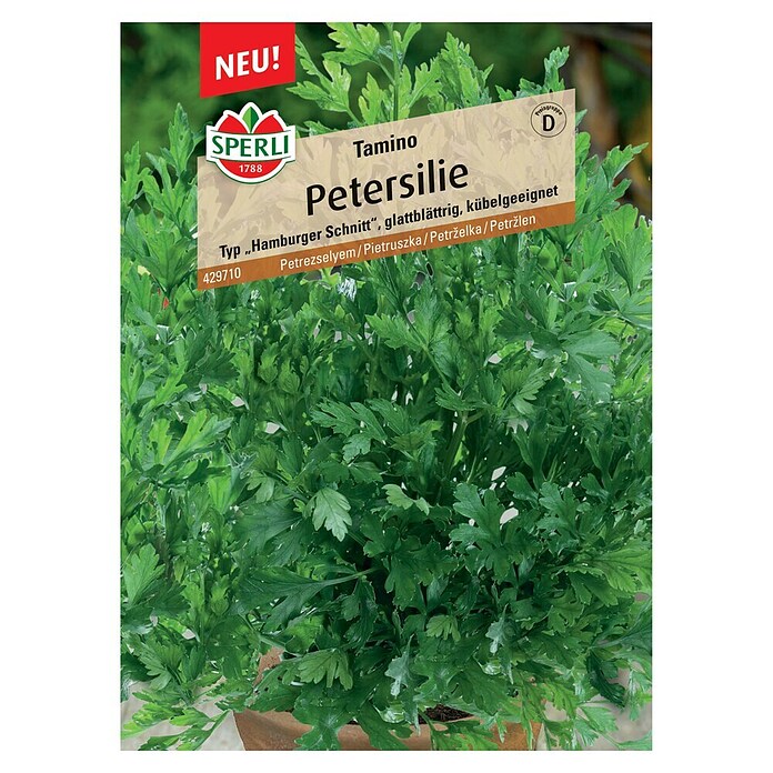 Sperli Gemüsesamen Petersilie (Tamino, Petroselinum crispum, Erntezeit: Juni) | BAUHAUS