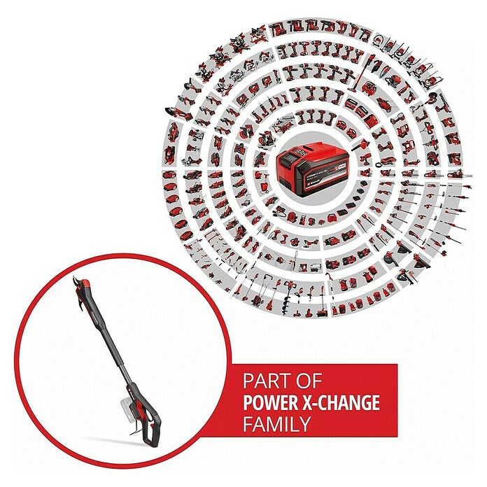 Einhell Professional Power X-Change 18V Akumulatorske škarje za veje GP-LS 18/35LiBL Solo  (35 mm) | Škarje za travo in grmovje | Vrtni stroji in orodja | Vrt in prosti čas | Izdelki | BAUHAUS