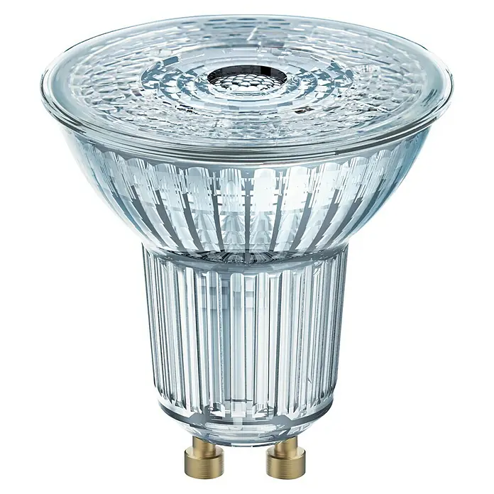 Osram LED-Lampe Reflektor GU10 - GU10, Nicht Dimmbar, Warmweiß, 350 lm, 4,3 W, Ausstrahlungswinkel: 36 ° - Ein klares LED-Leuchtmittel mit GU4 Sockel, ideal für Akzentbeleuchtung. Energieeffizient und langlebig.