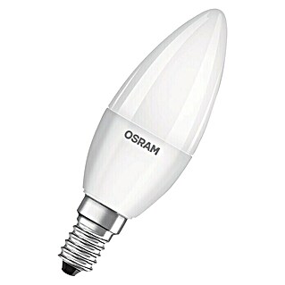 Osram LED-Lampe Kerzenform E14 matt (E14, Nicht Dimmbar, 470 lm, 5 W)