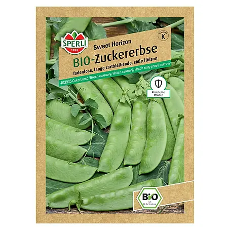 Sperli  Gemüsesamen BIO-Zuckererbse Sweet Horizon