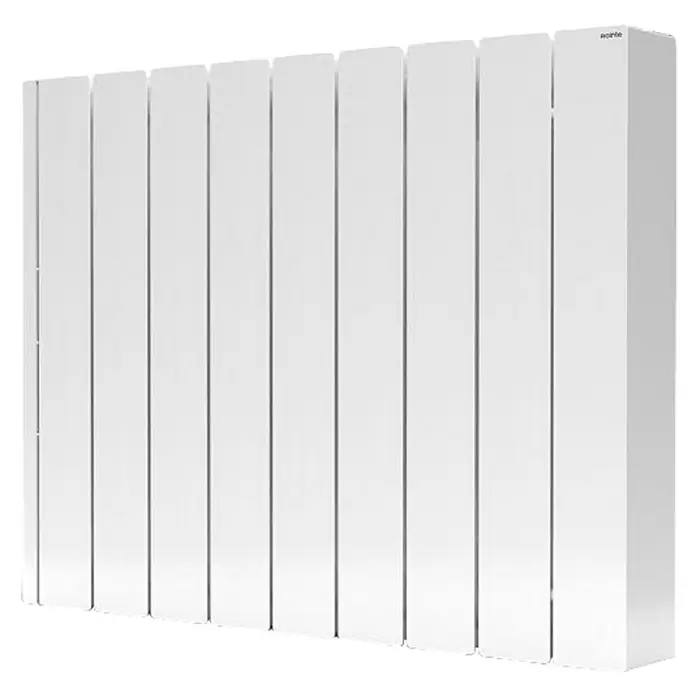 Rointe Emisor térmico Hera - 1.250 W, Blanco, 9 x 74 x 55 cm - Radiador blanco elegante con múltiples secciones, una solución de calefacción moderna para cualquier habitación.