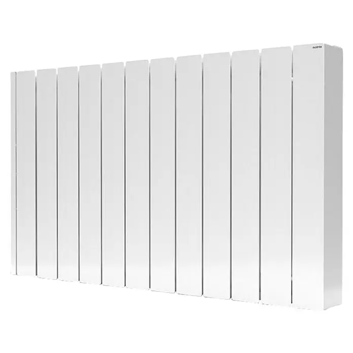 Rointe Emisor térmico Hera - 1.750 W, Blanco, 9 x 98 x 55 cm - Radiadores de aluminio blanco para una calefacción eficiente. Diseño moderno con paneles verticales para una óptima distribución del calor en el espacio.