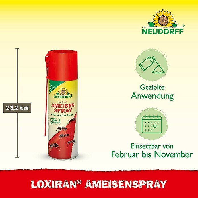Neudorff Loxiran Ameisenspray (500 ml) | BAUHAUS