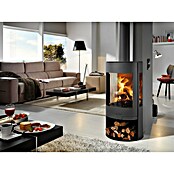 Panadero Kaminofen Helsinki (8 kW, Raumheizvermögen: 240 m³, Material Verkleidung: Stahl, Schwarz) | BAUHAUS