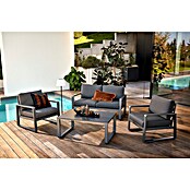 Sunfun Maja Lounge stol  (Š x G x V: 76 x 76 x 74,5 cm, Aluminij, Olefin, Siva) | 8303 - Loungeset | ICAE - Sommermöbel Loungemöbel | ICA - Sommermöbel | IC - Freizeit im Garten | I - Stadtgarten | BAUHAUS